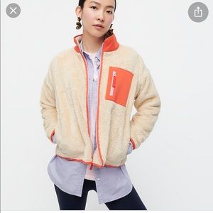 COPY - J. Crew Superplush Sherpa Full Zip Jacket